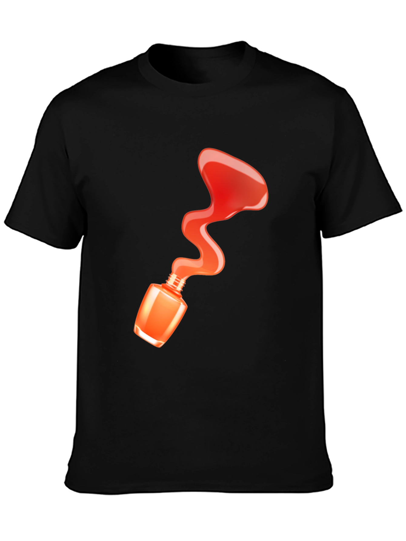 Nail Polish Spill T-Shirt - Fashion Statement Tee