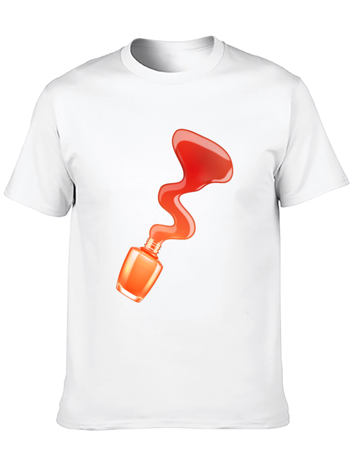 Nail Polish Spill T-Shirt - Fashion Statement Tee