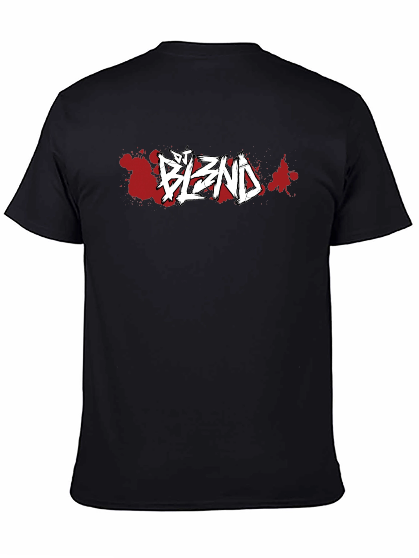 DJ Blend Black T-Shirt Graphic Print