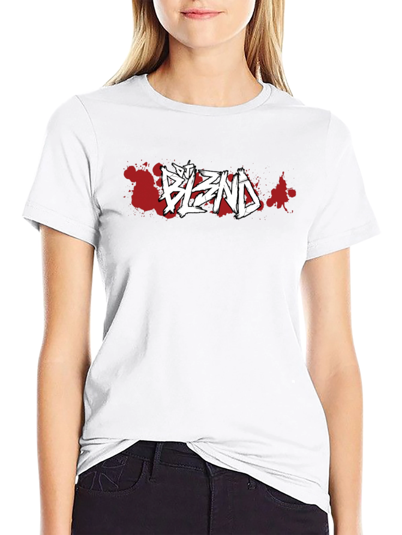 DJ Blend Black T-Shirt Graphic Print