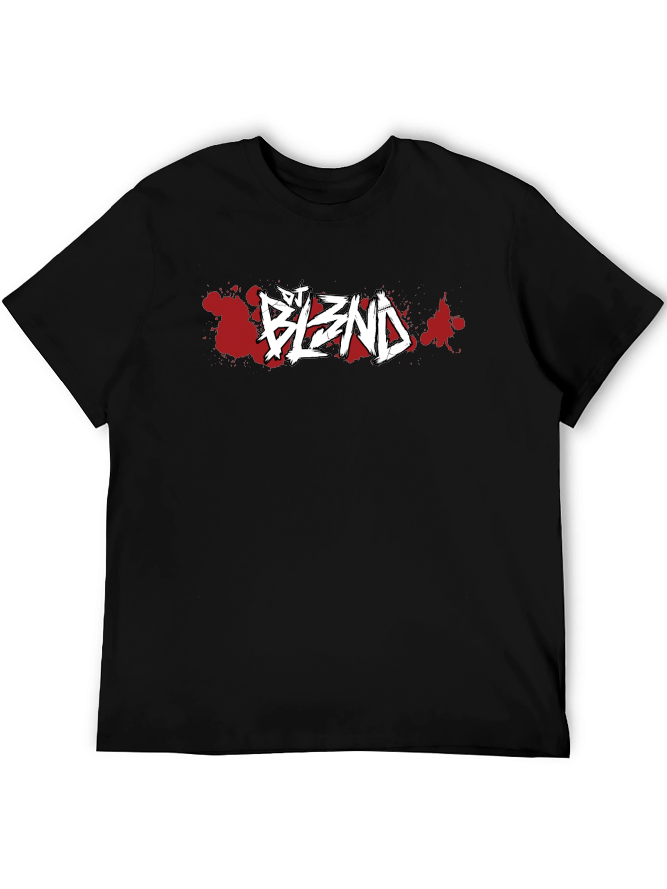 DJ Blend Black T-Shirt Graphic Print