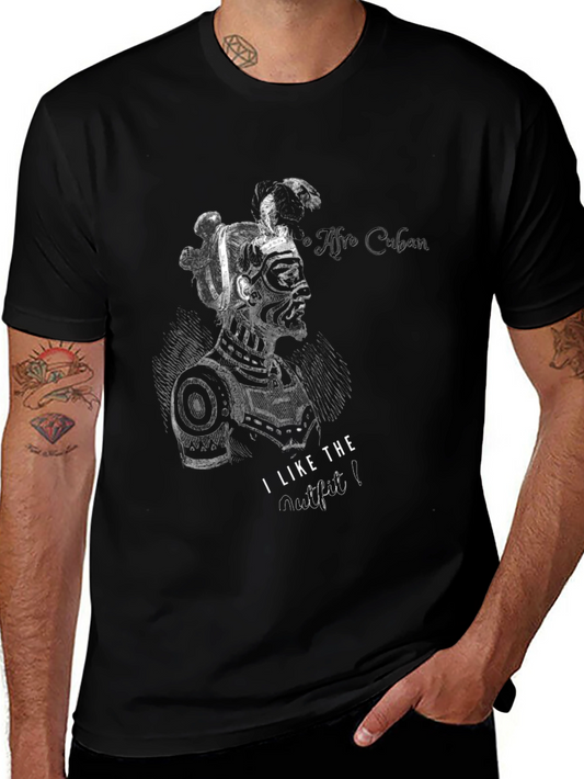 Afro Cuban T-Shirt: Unique Graphic Tee for Stylish Men