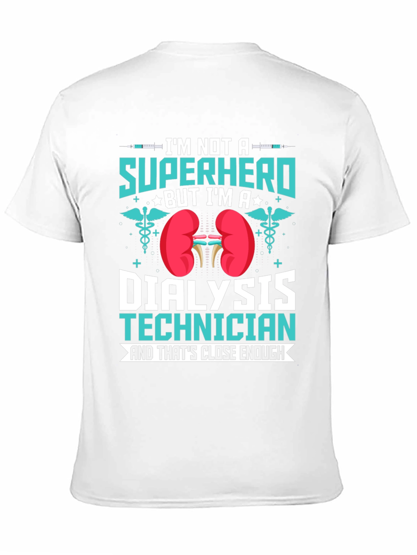 Dialysis Technician Superhero T-Shirt