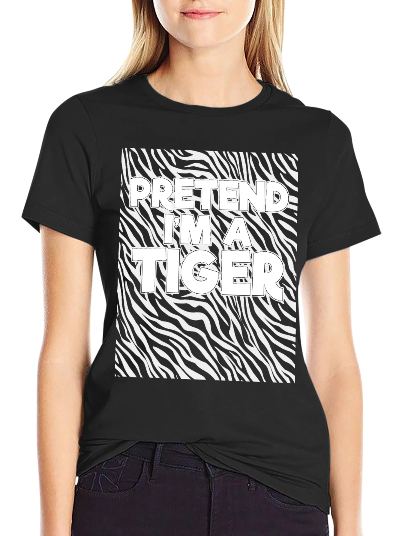 Pretend Im a Tiger Graphic Tee