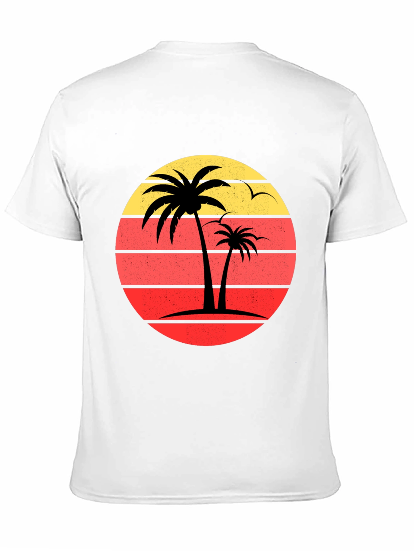 Retro Palm Sunset Graphic Tee