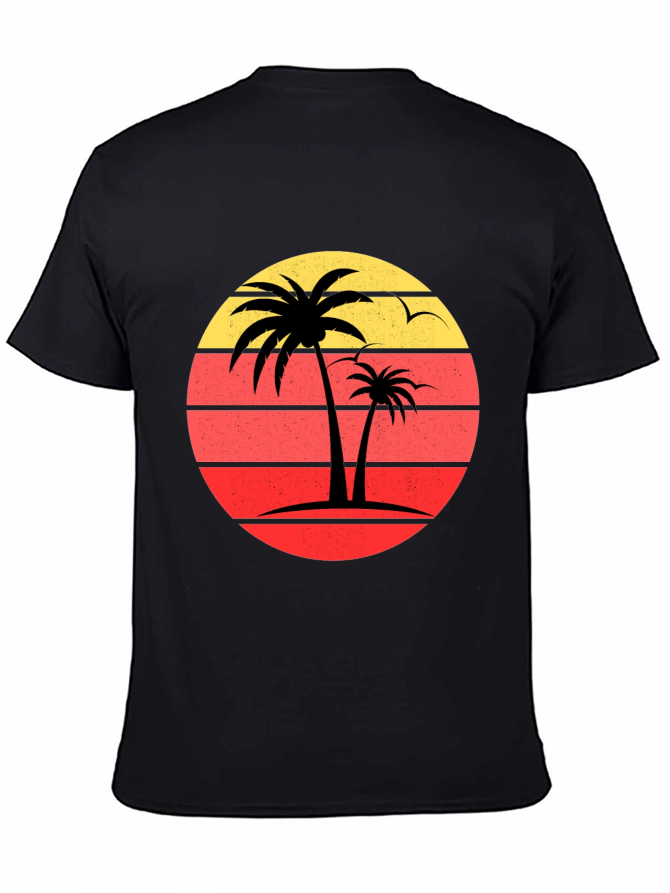 Retro Palm Sunset Graphic Tee