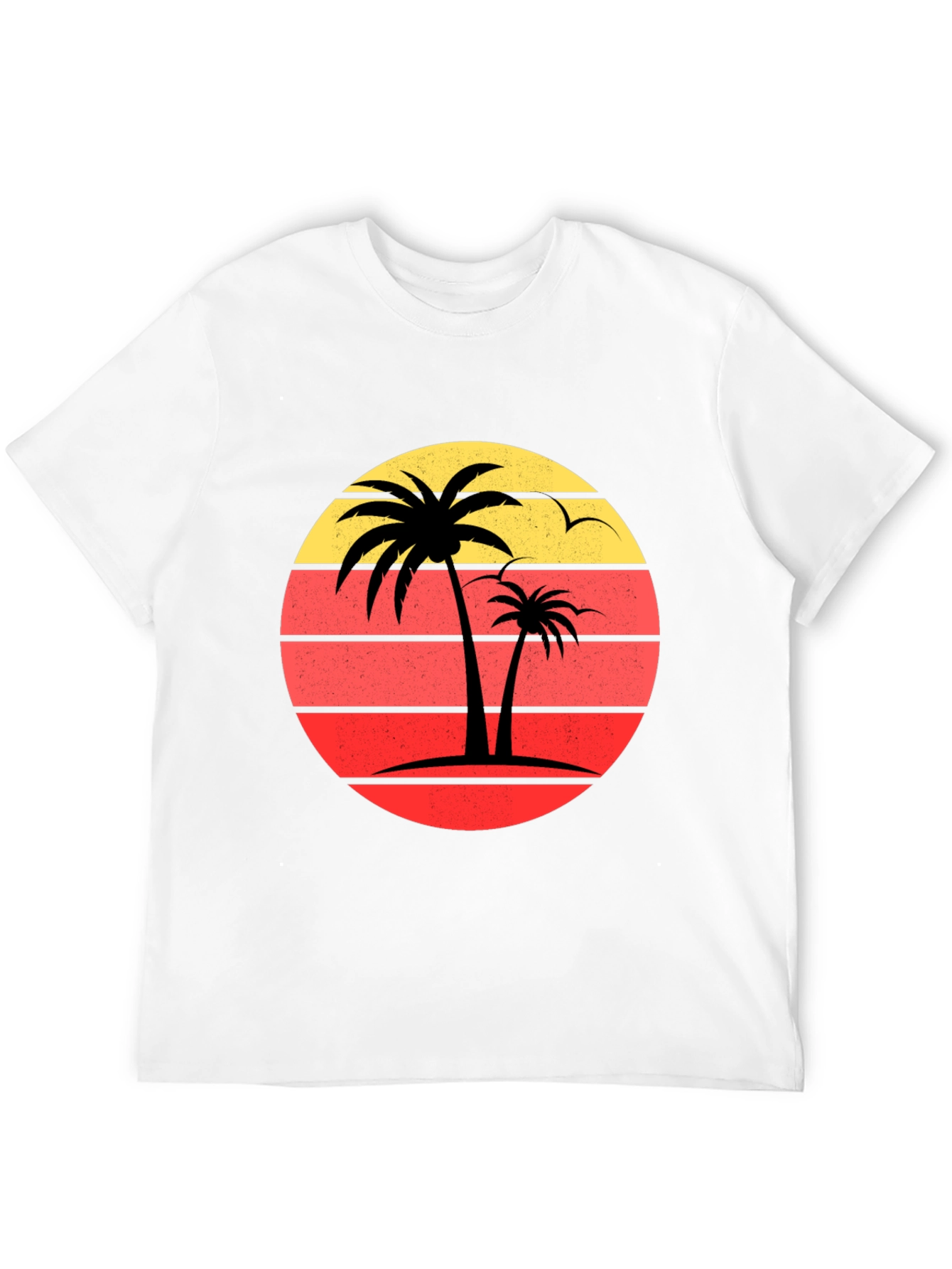 Retro Palm Sunset Graphic Tee