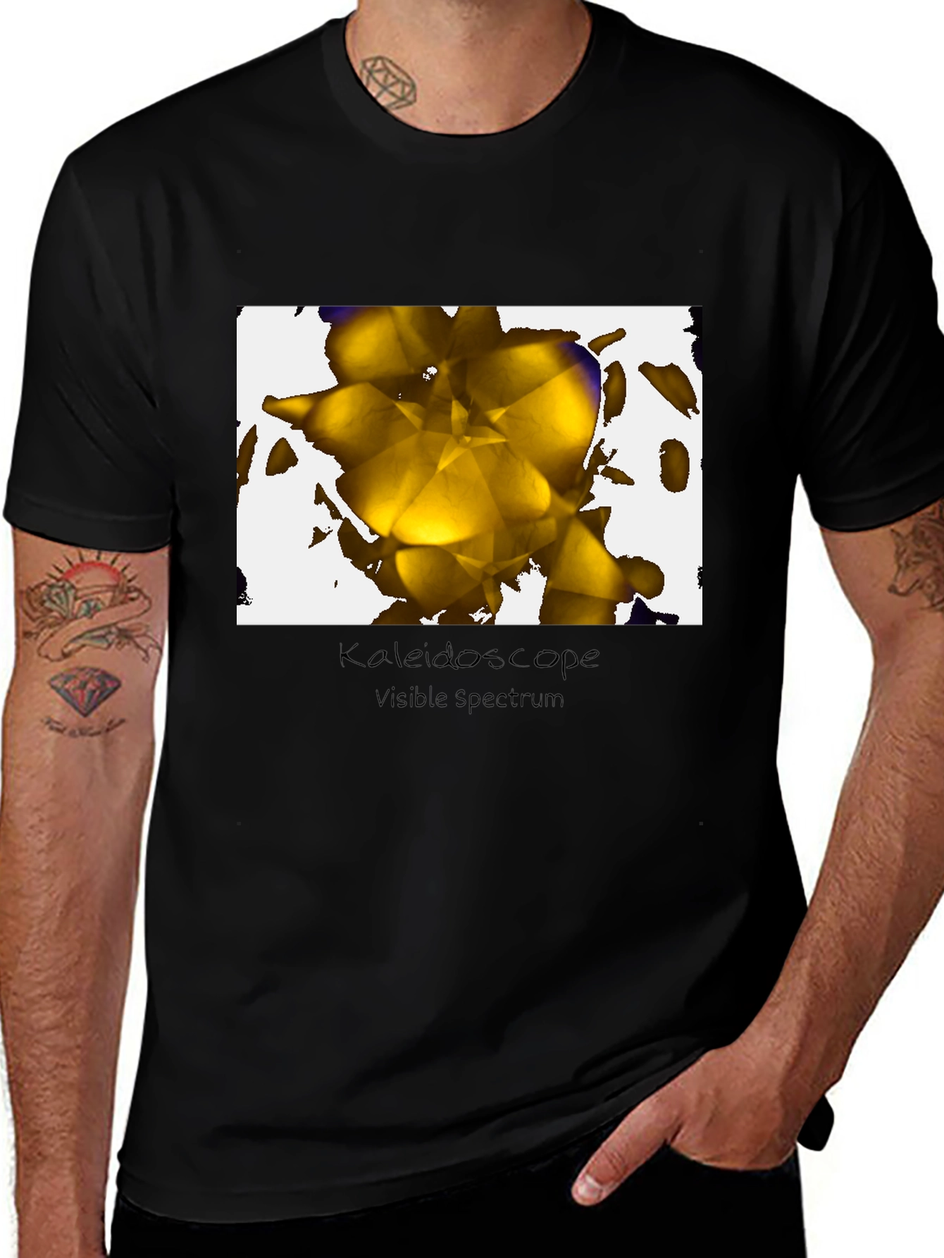 Kaleidoscope Visible Spectrum Graphic T-Shirt