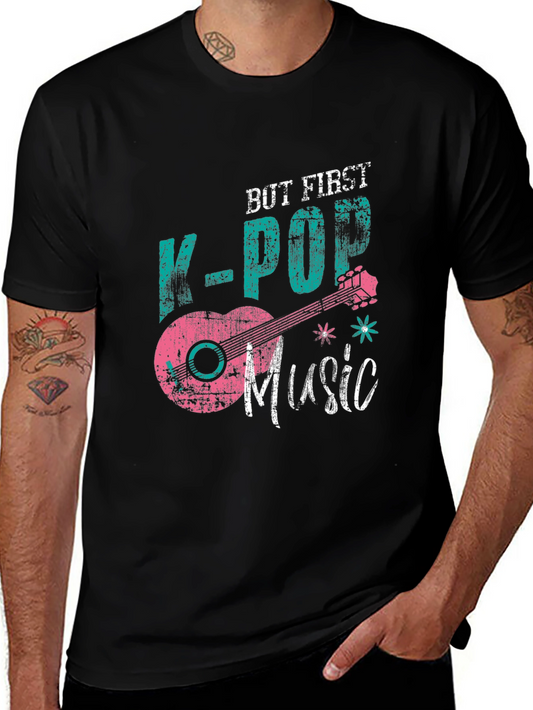 K-Pop Music Graphic T-Shirt