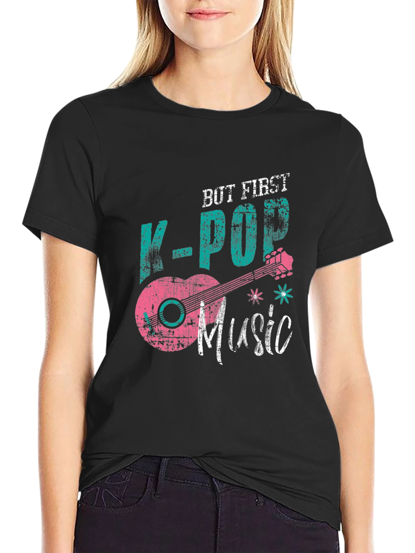K-Pop Music Graphic T-Shirt