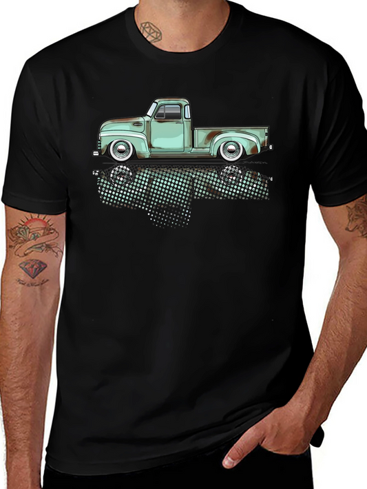 Vintage Truck Graphic Tee - Classic Style
