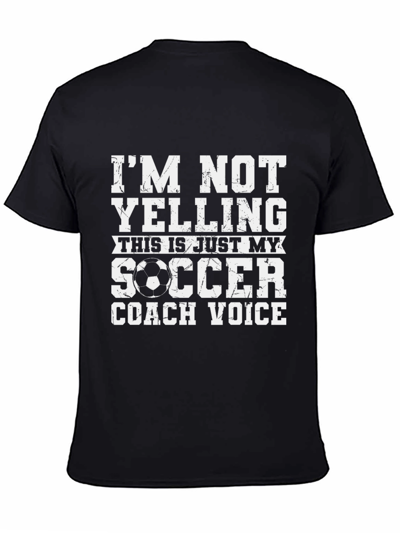 Funny Soccer Coach Voice T-Shirt