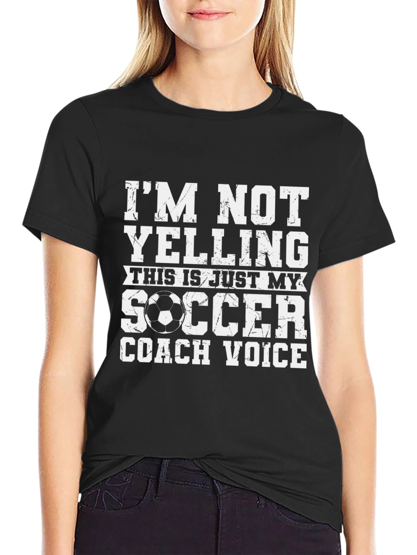 Funny Soccer Coach Voice T-Shirt