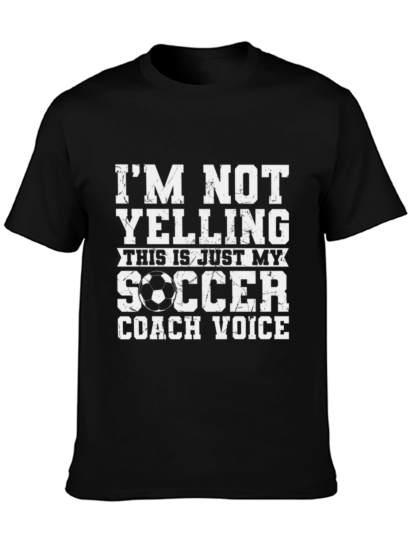 Funny Soccer Coach Voice T-Shirt