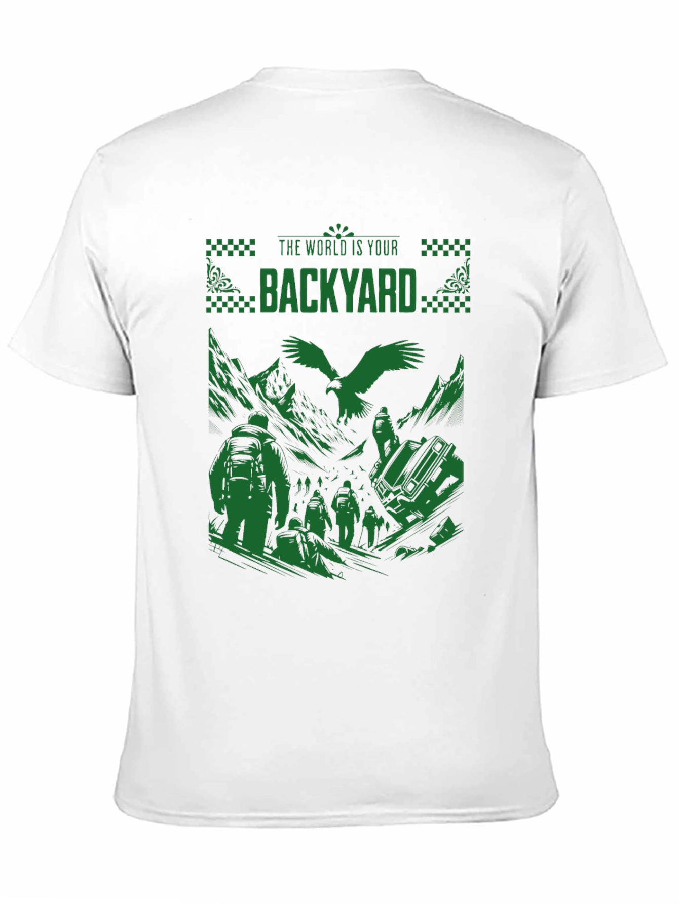 The World Is Your Backyard Graphic Tee