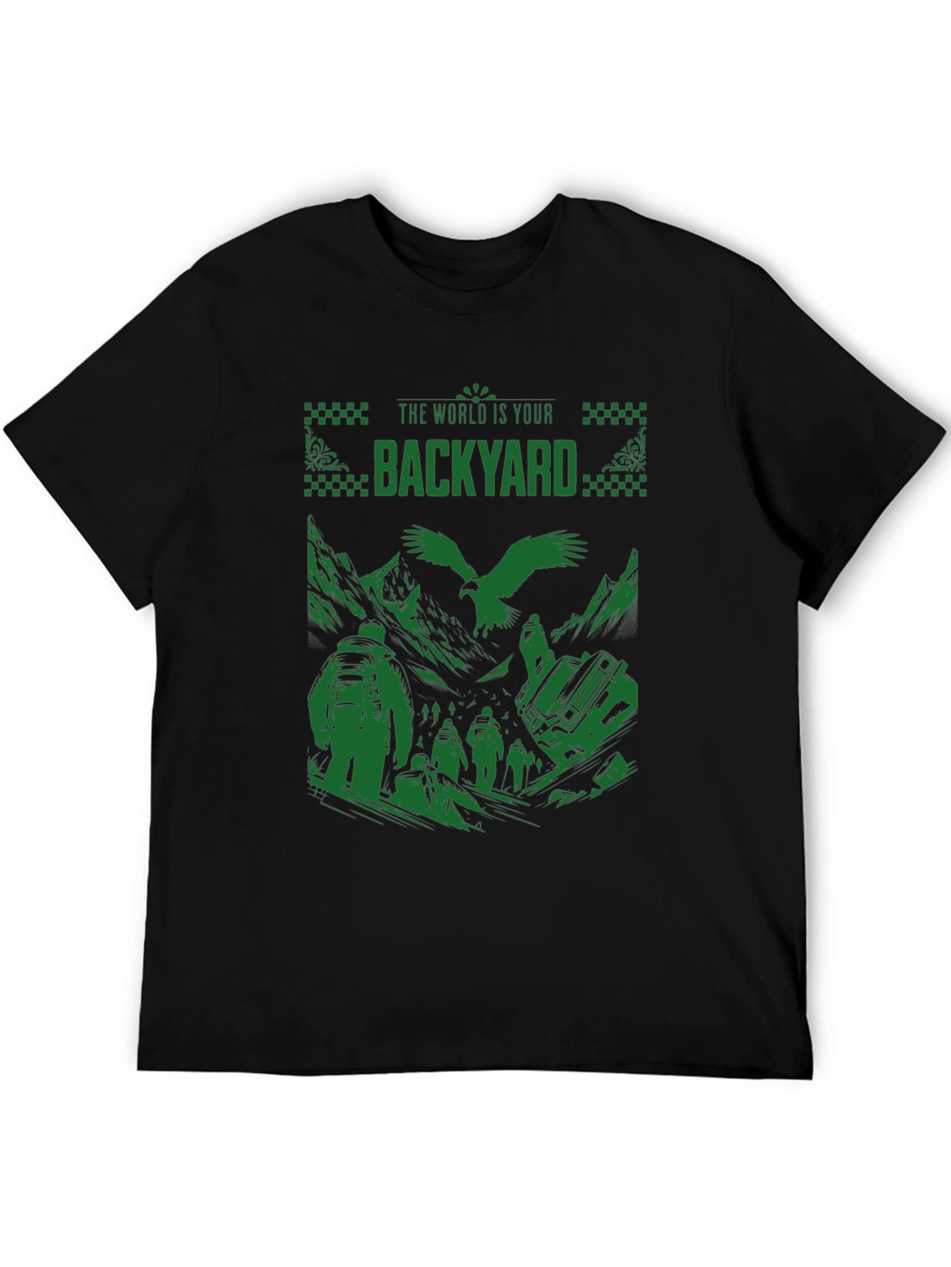 The World Is Your Backyard Graphic Tee