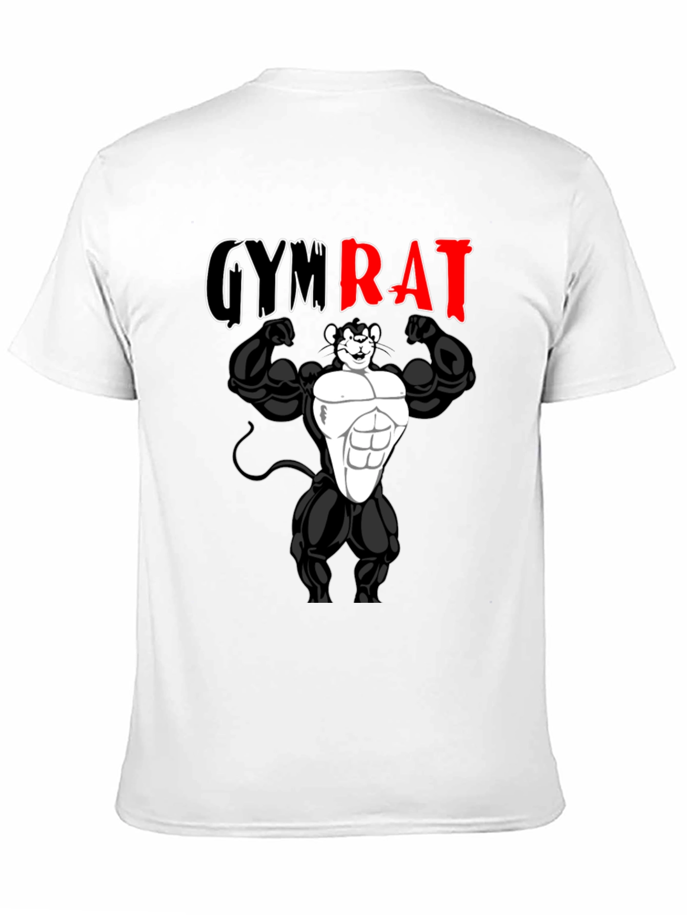 Gym Rat T-Shirt - Bodybuilding Mouse