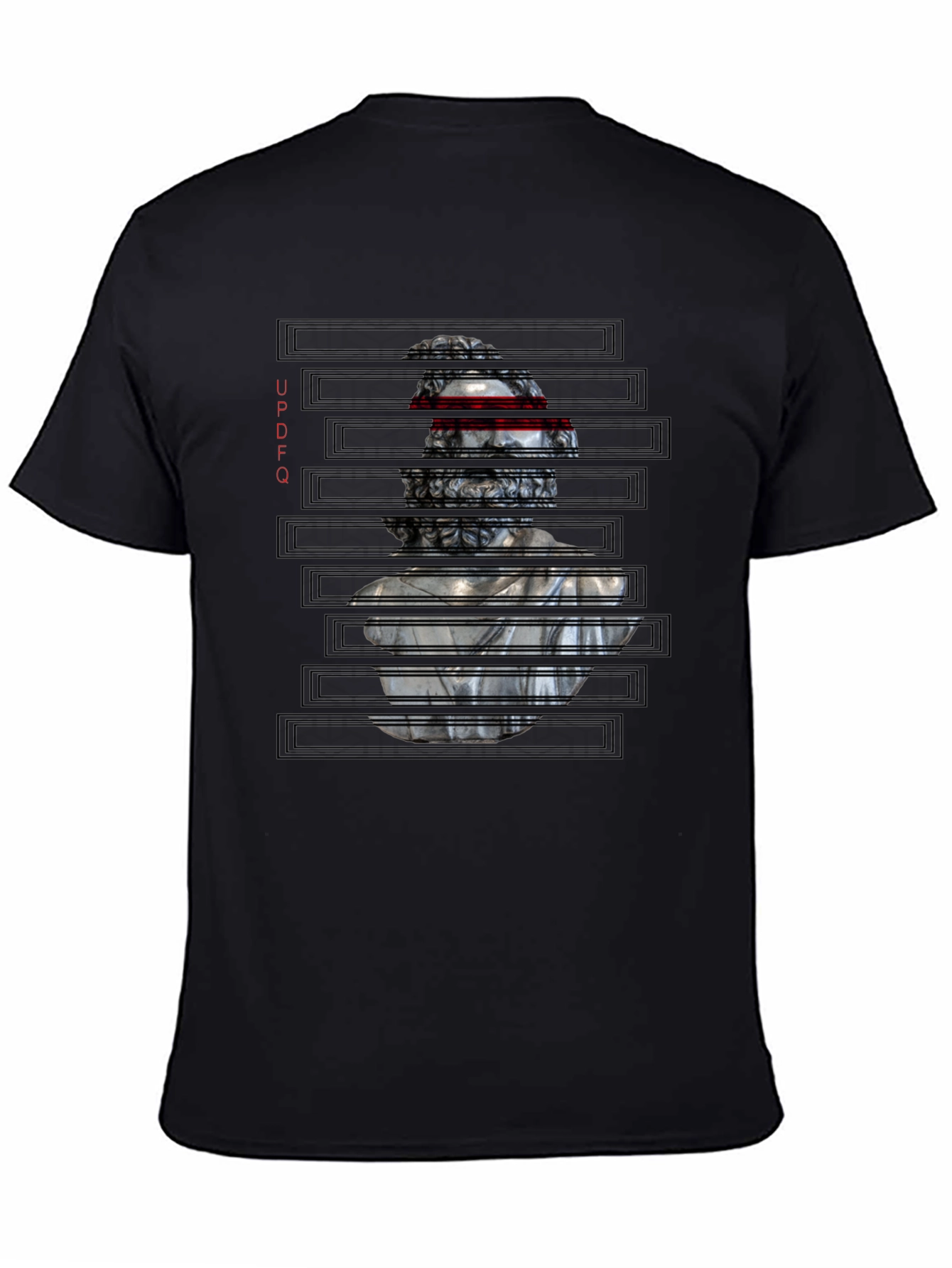 Abstract Bust Graphic Tee - Modern Art T-Shirt