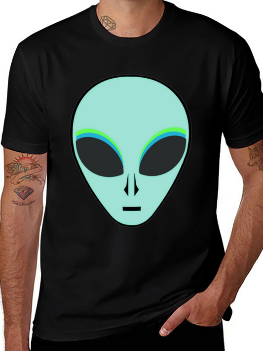 Alien Graphic T-Shirt - Mens Black Tee