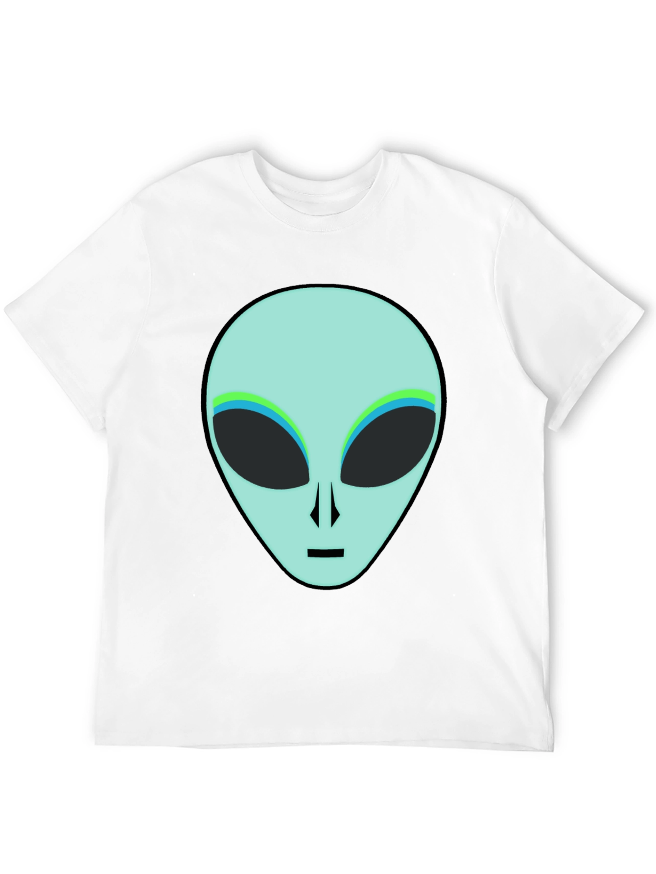 Alien Graphic T-Shirt - Mens Black Tee