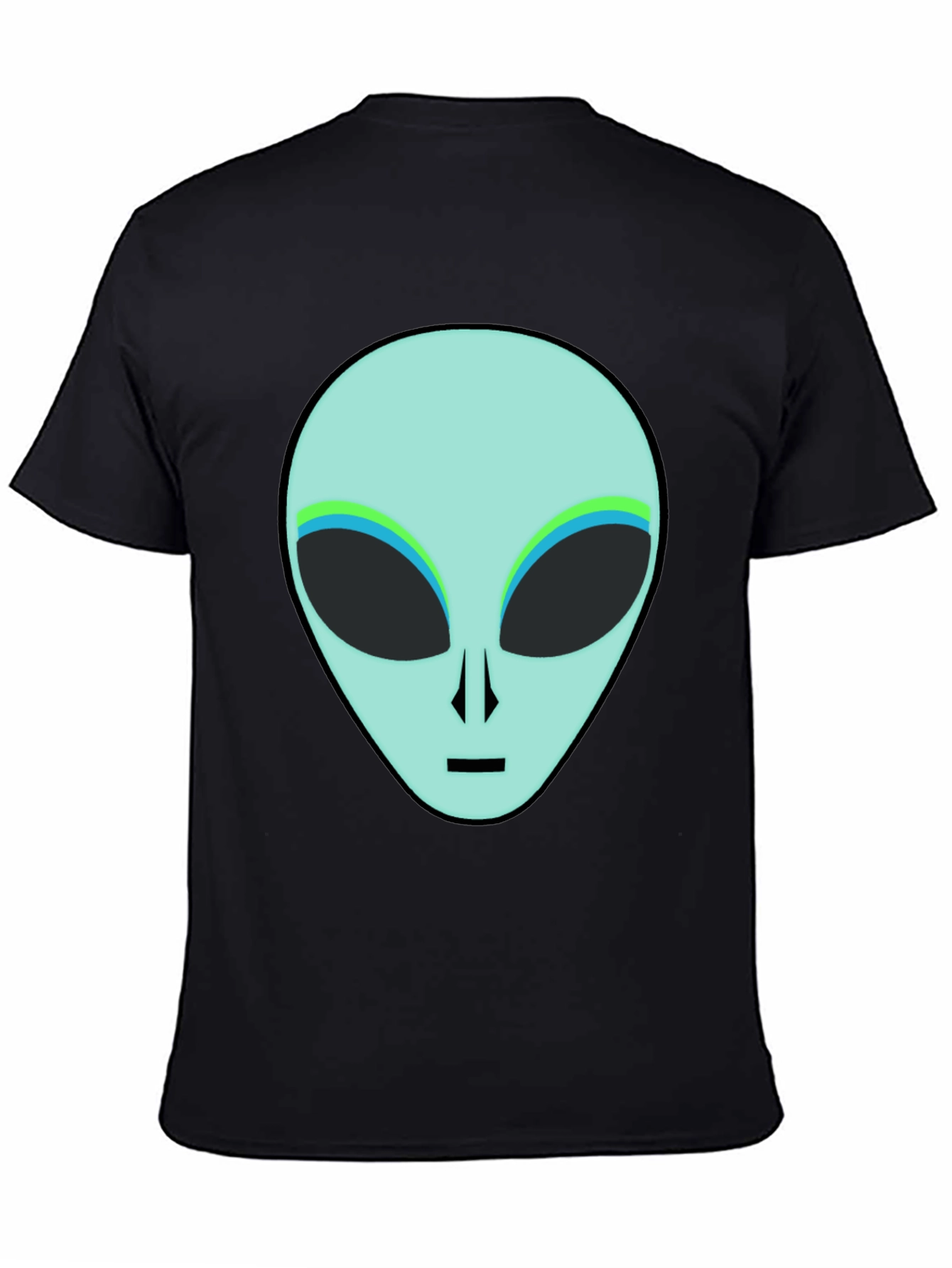 Alien Graphic T-Shirt - Mens Black Tee