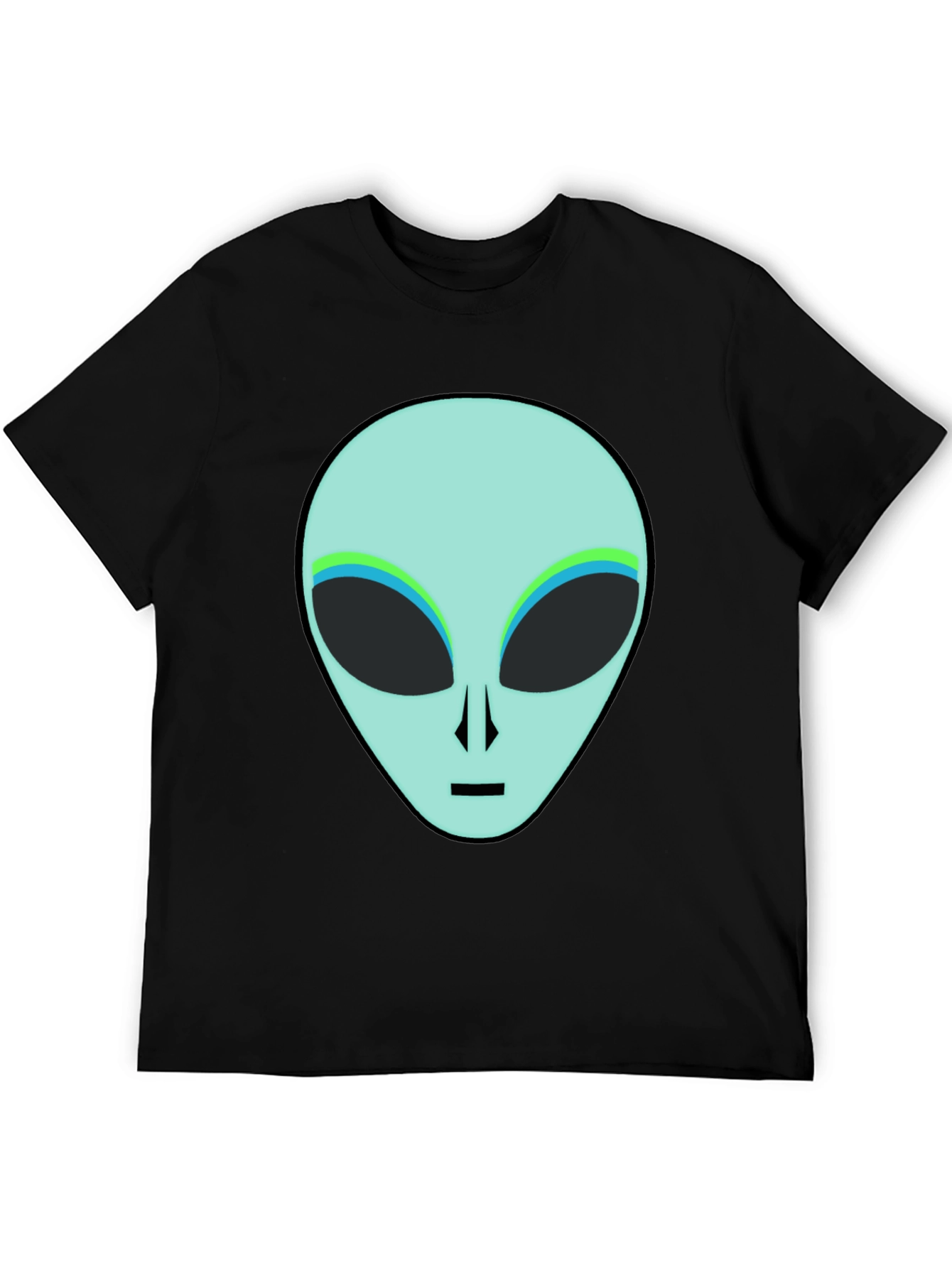 Alien Graphic T-Shirt - Mens Black Tee