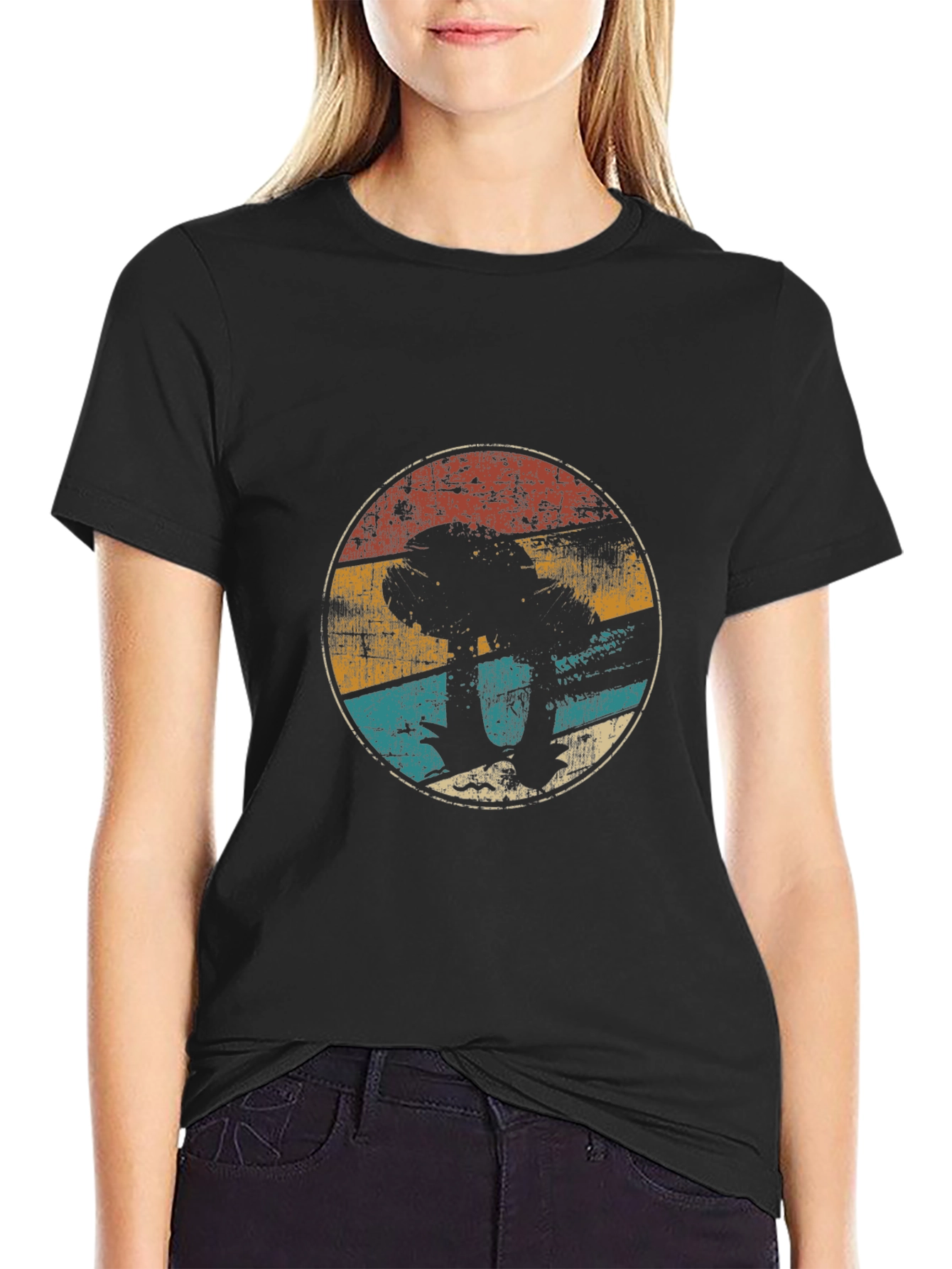 Retro Diver Silhouette T-Shirt