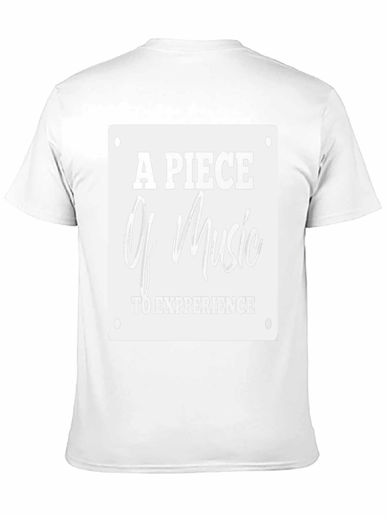 Piece of Music Graphic Tee - Black