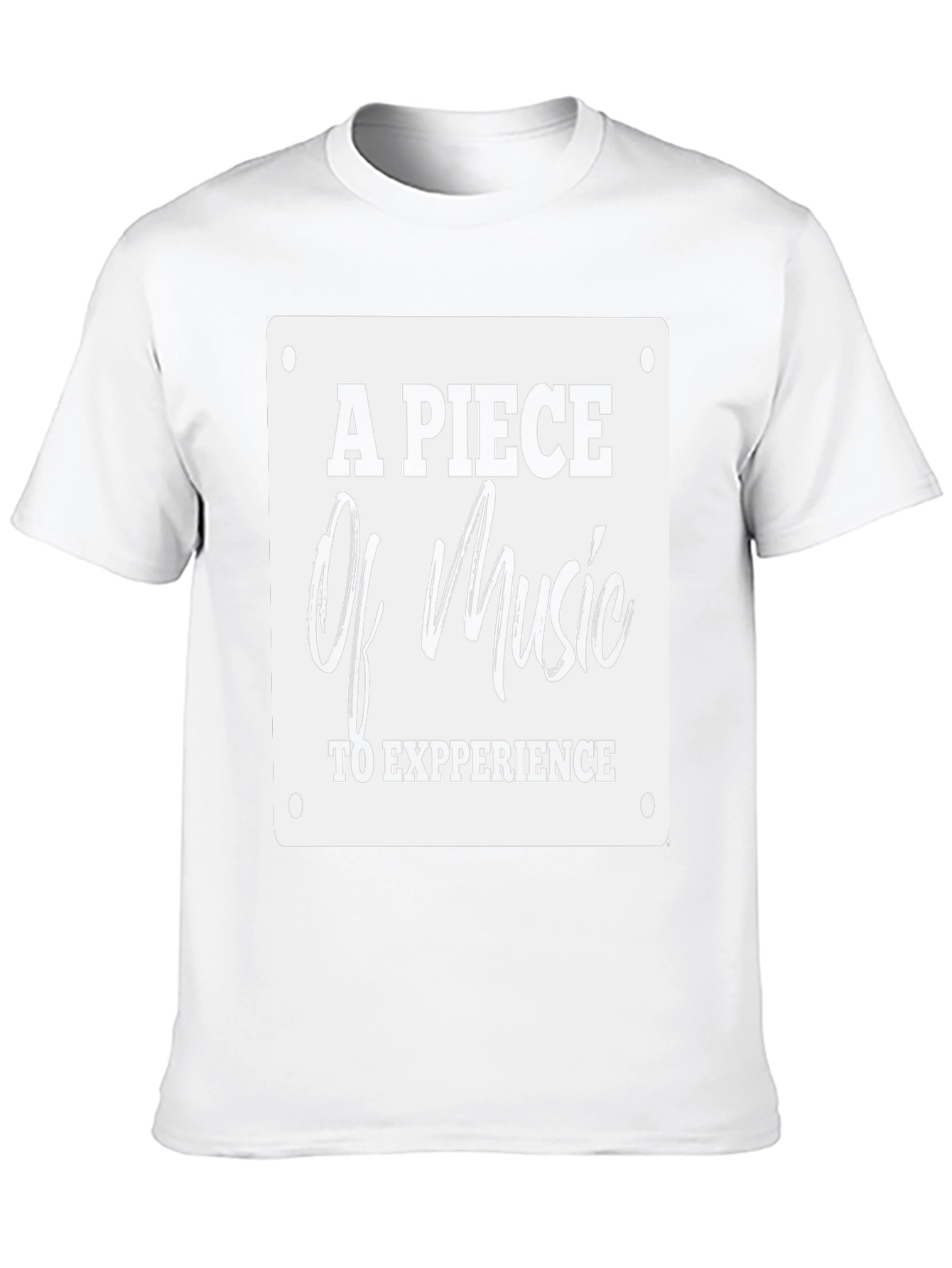 Piece of Music Graphic Tee - Black