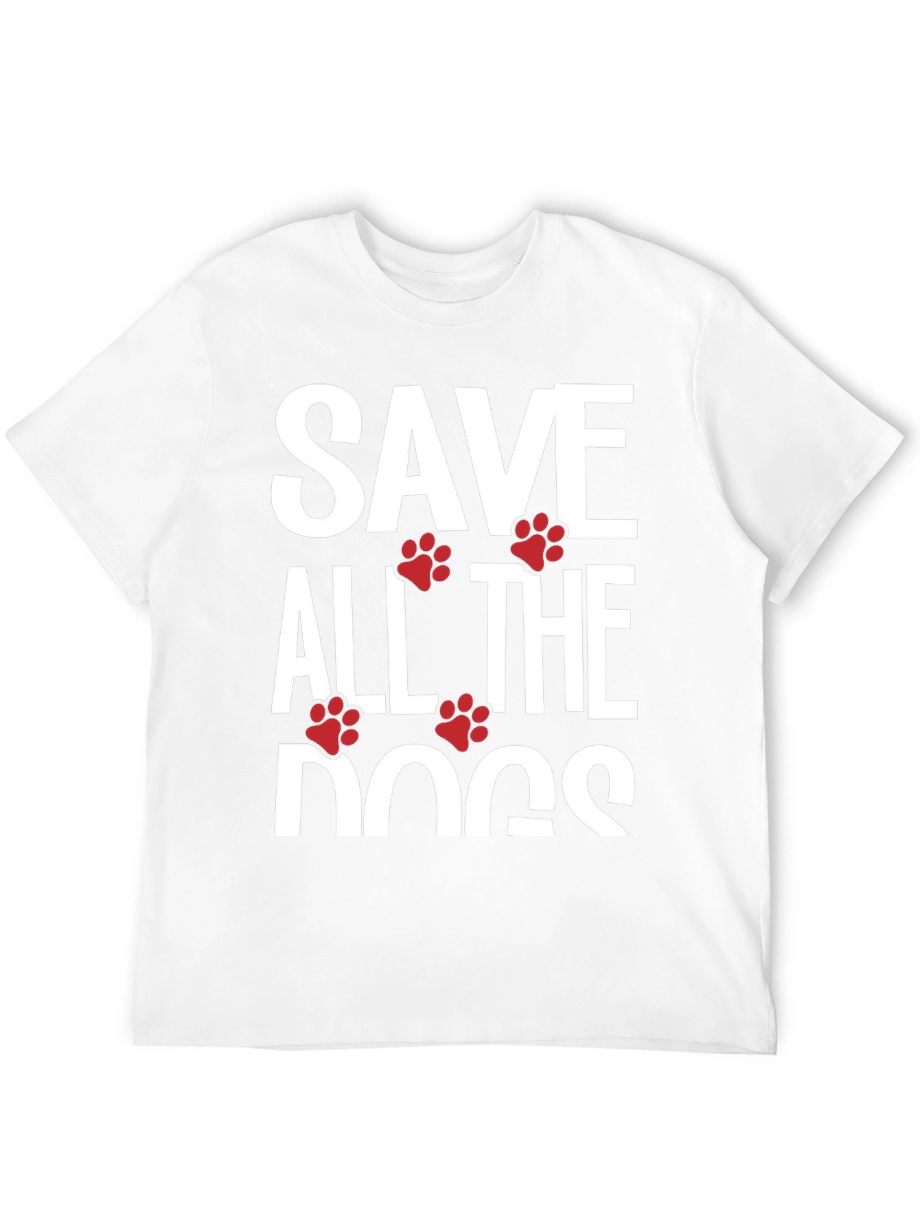 Save All The Dogs T-Shirt - Animal Lover Tee