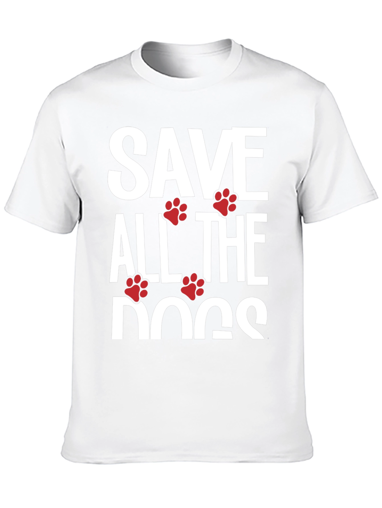 Save All The Dogs T-Shirt - Animal Lover Tee