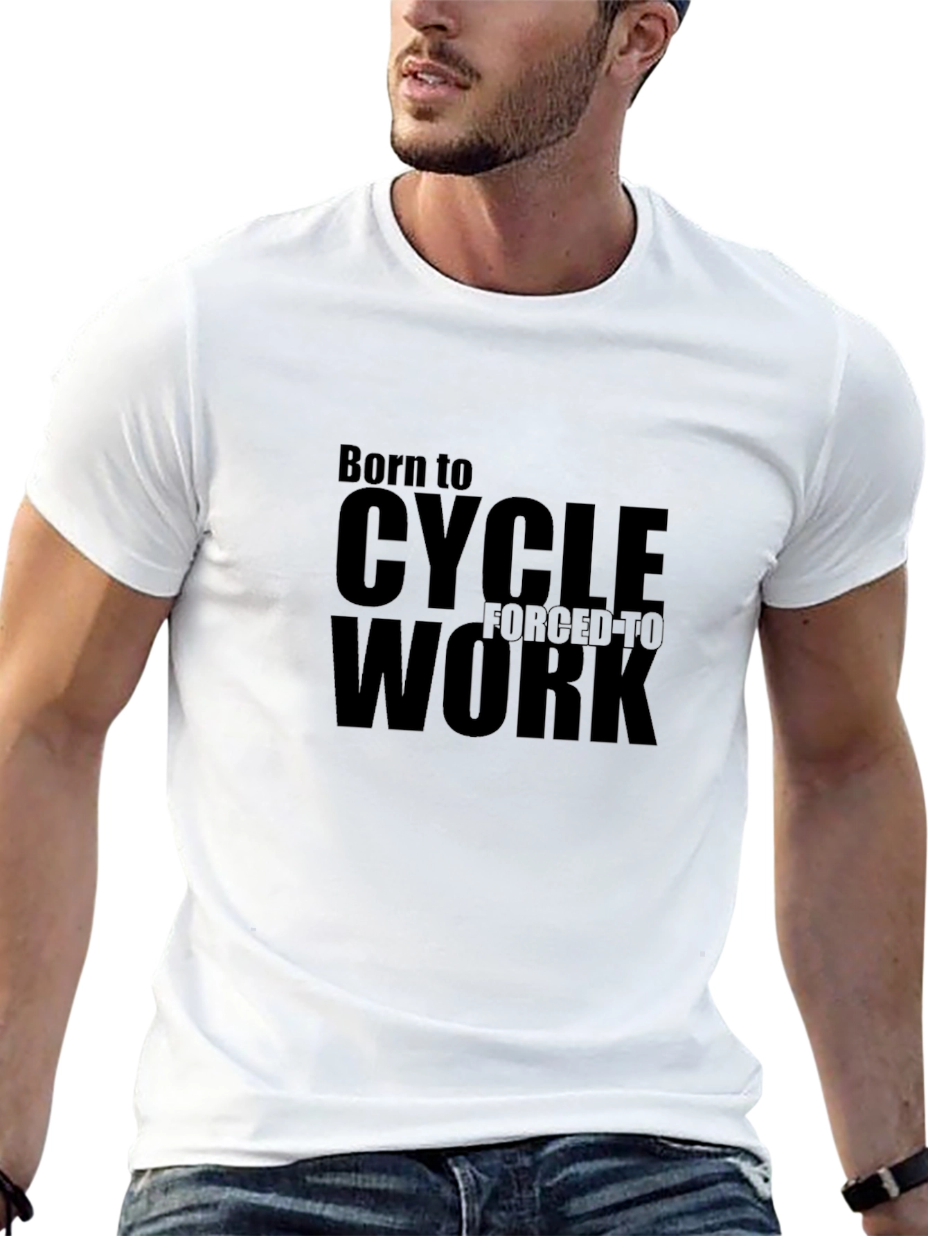 Born to Cycle T-Shirt - Cycling Fan Apparel