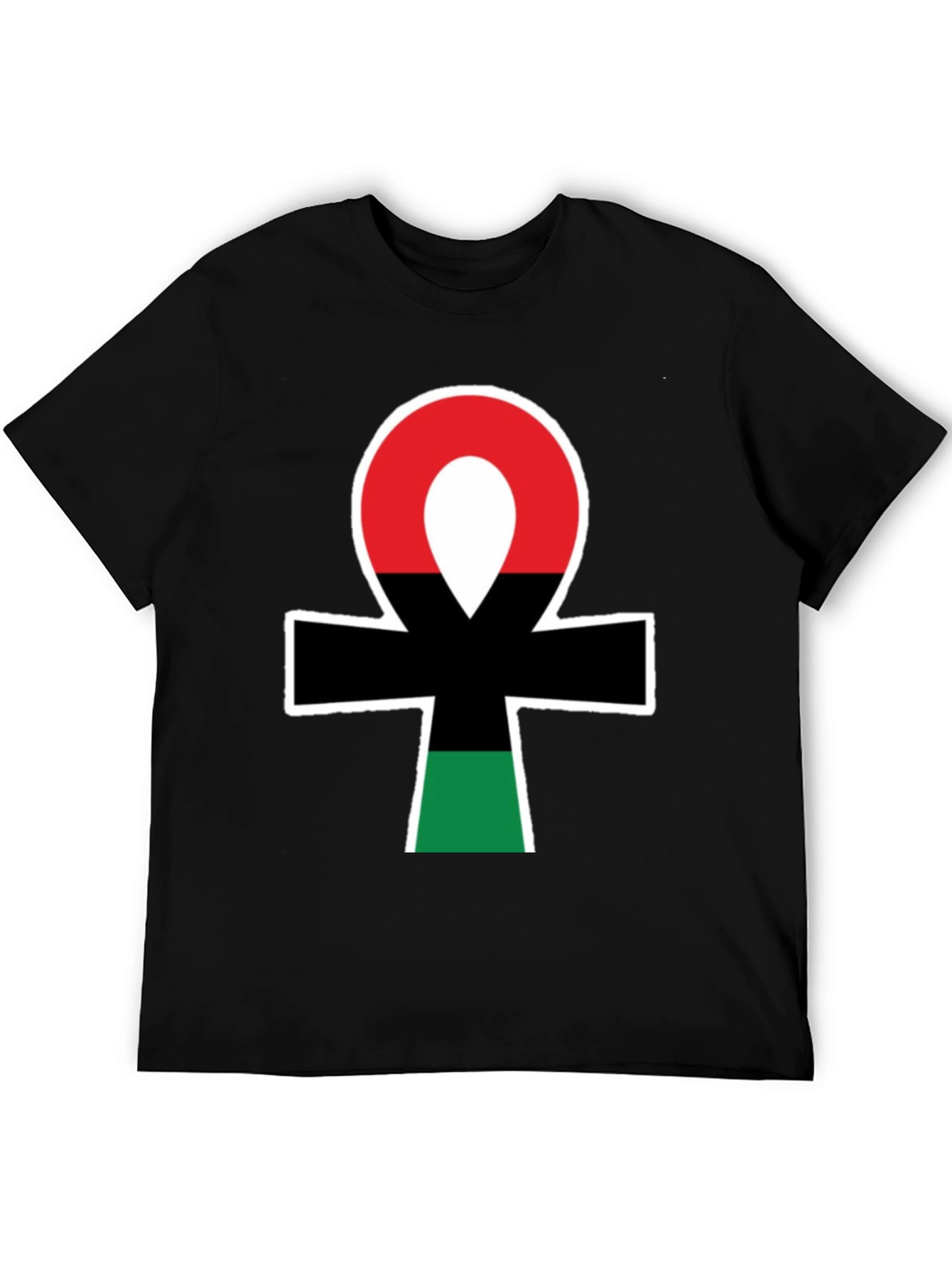 Pan-African Ankh T-Shirt - Black Pride
