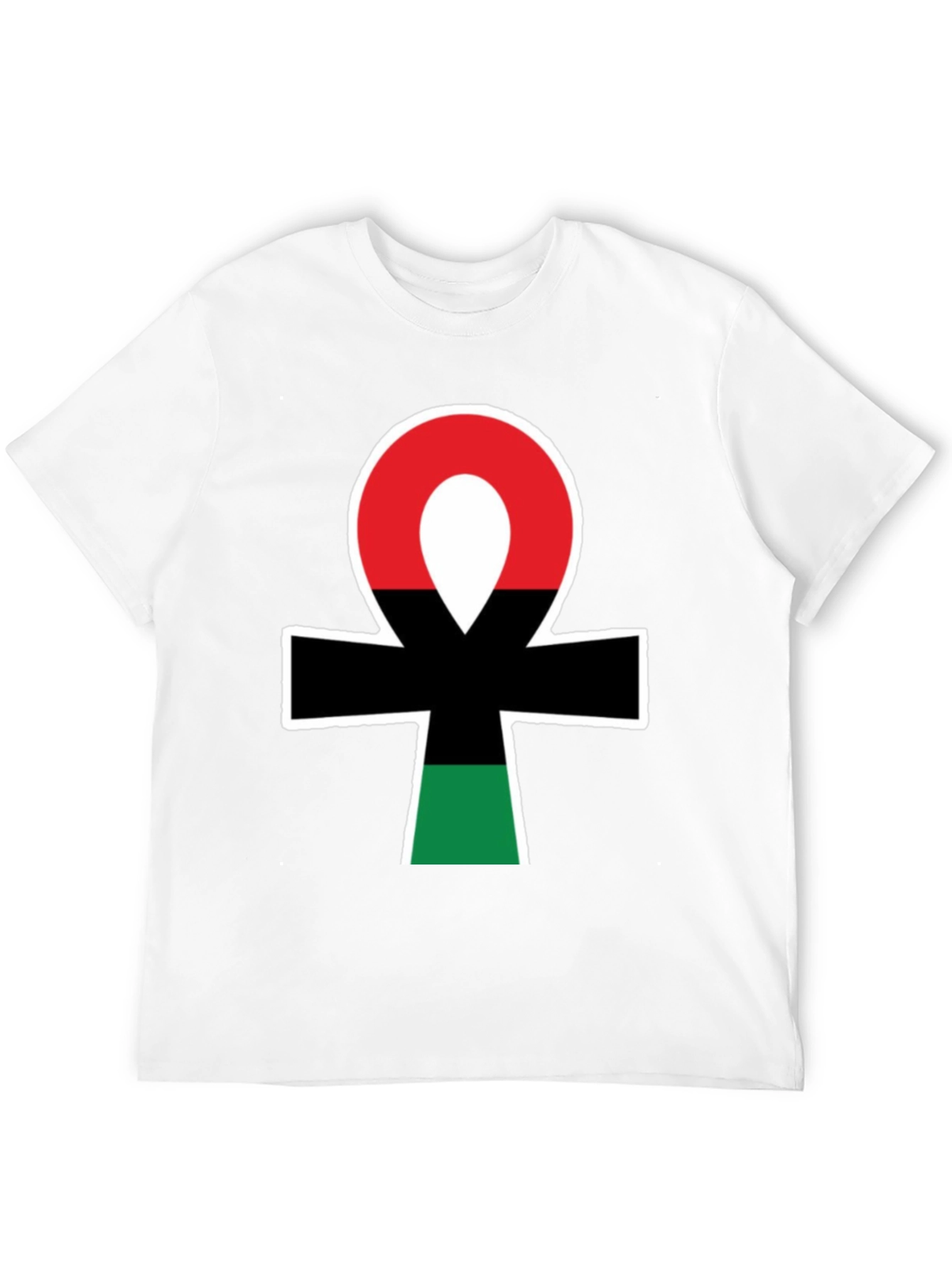 Pan-African Ankh T-Shirt - Black Pride