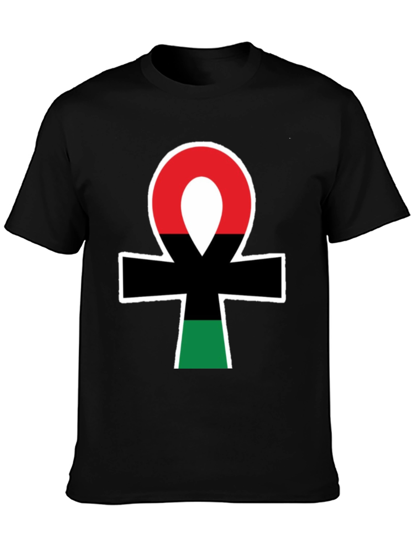 Pan-African Ankh T-Shirt - Black Pride