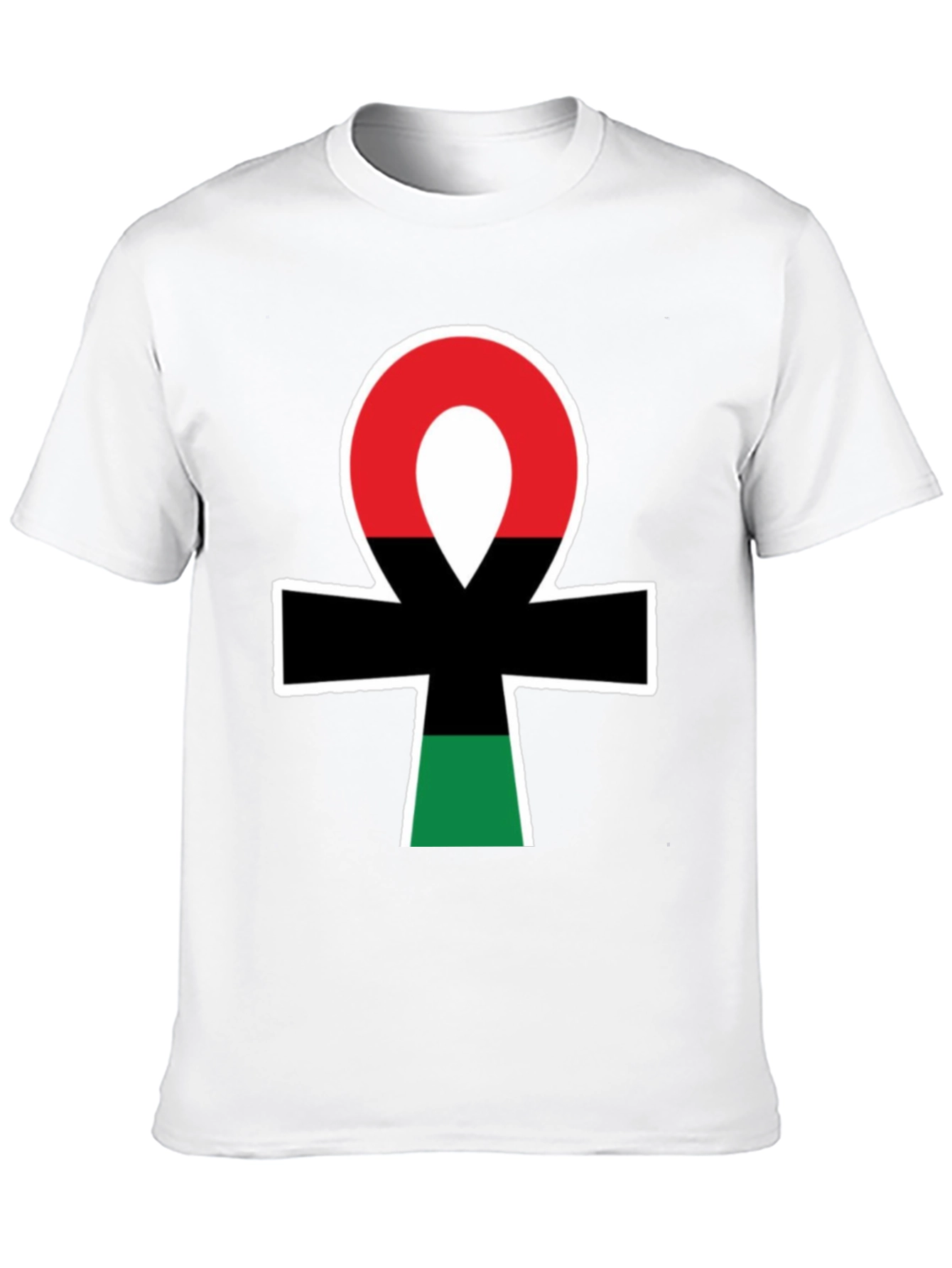 Pan-African Ankh T-Shirt - Black Pride