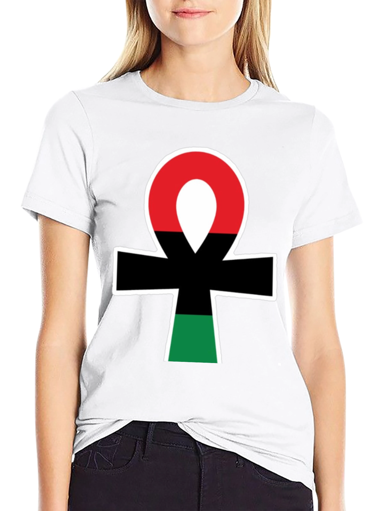 Pan-African Ankh T-Shirt - Black Pride