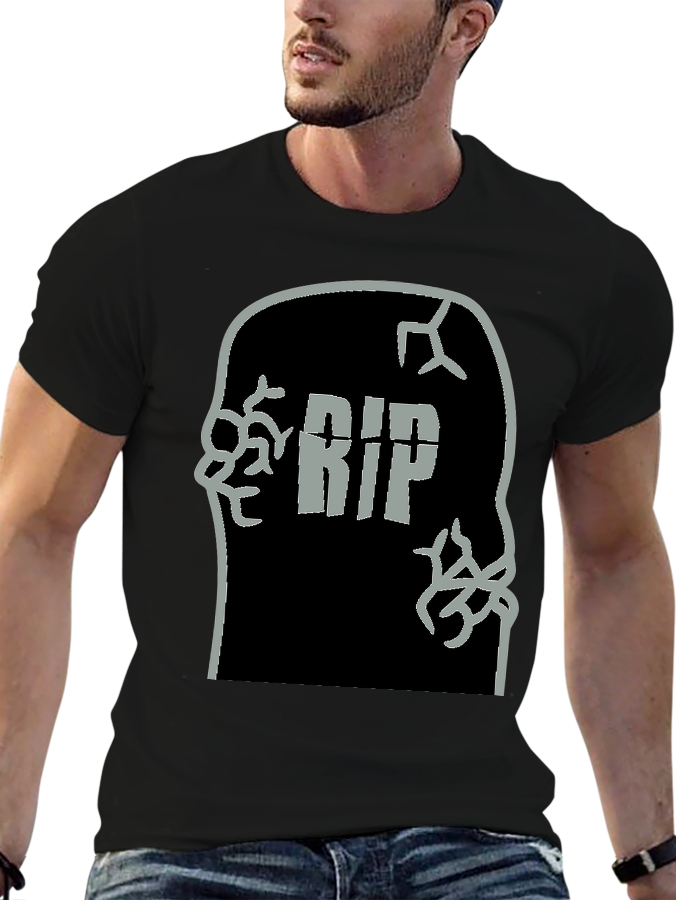 RIP Tombstone T-Shirt - Halloween Costume
