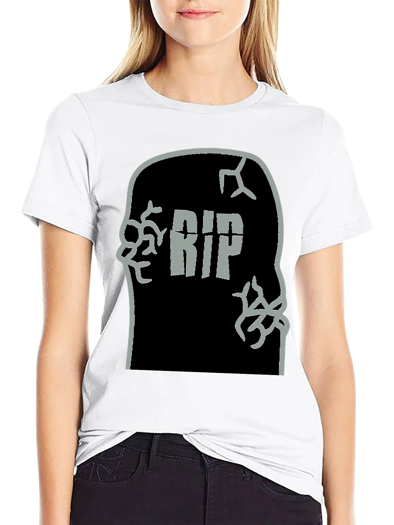 RIP Tombstone T-Shirt - Halloween Costume