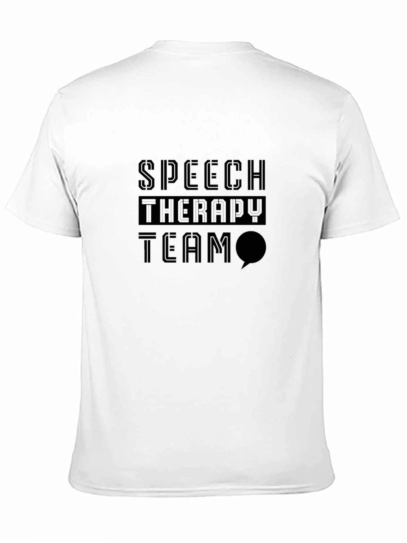 Speech Therapy Team T-Shirt - Black