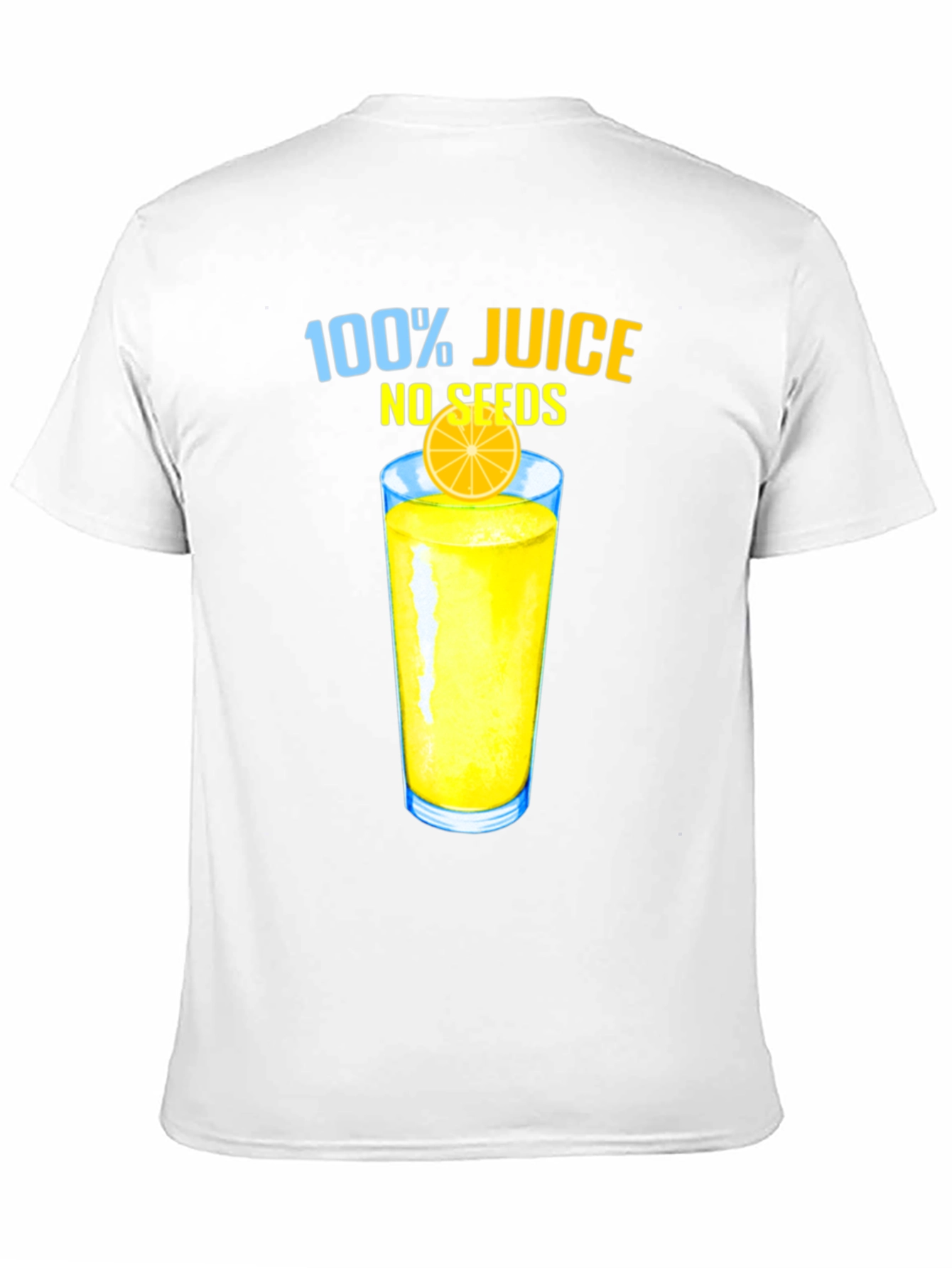100% Juice No Seeds Black Graphic Tee