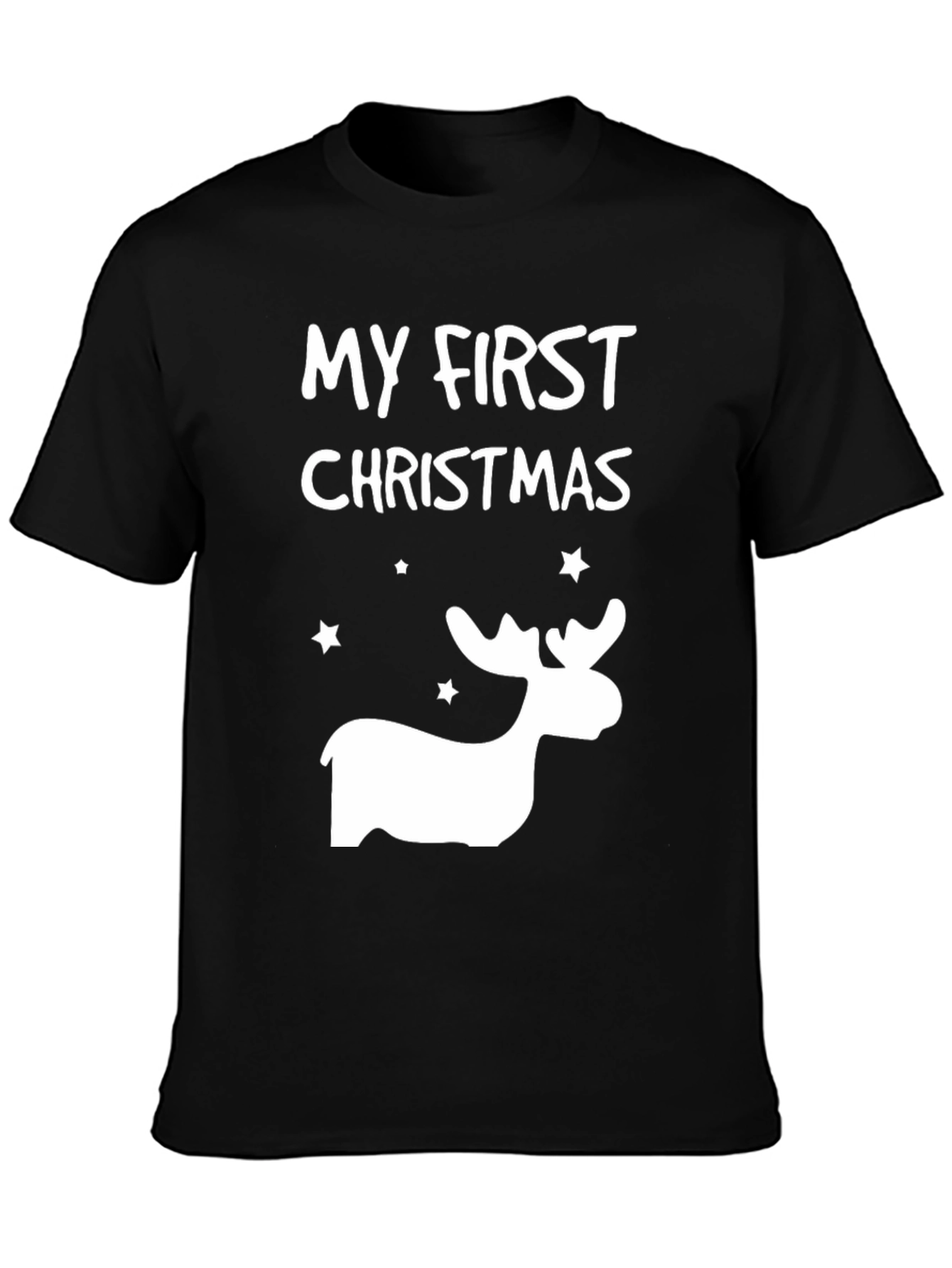 My First Christmas Reindeer T-Shirt - Holiday Apparel