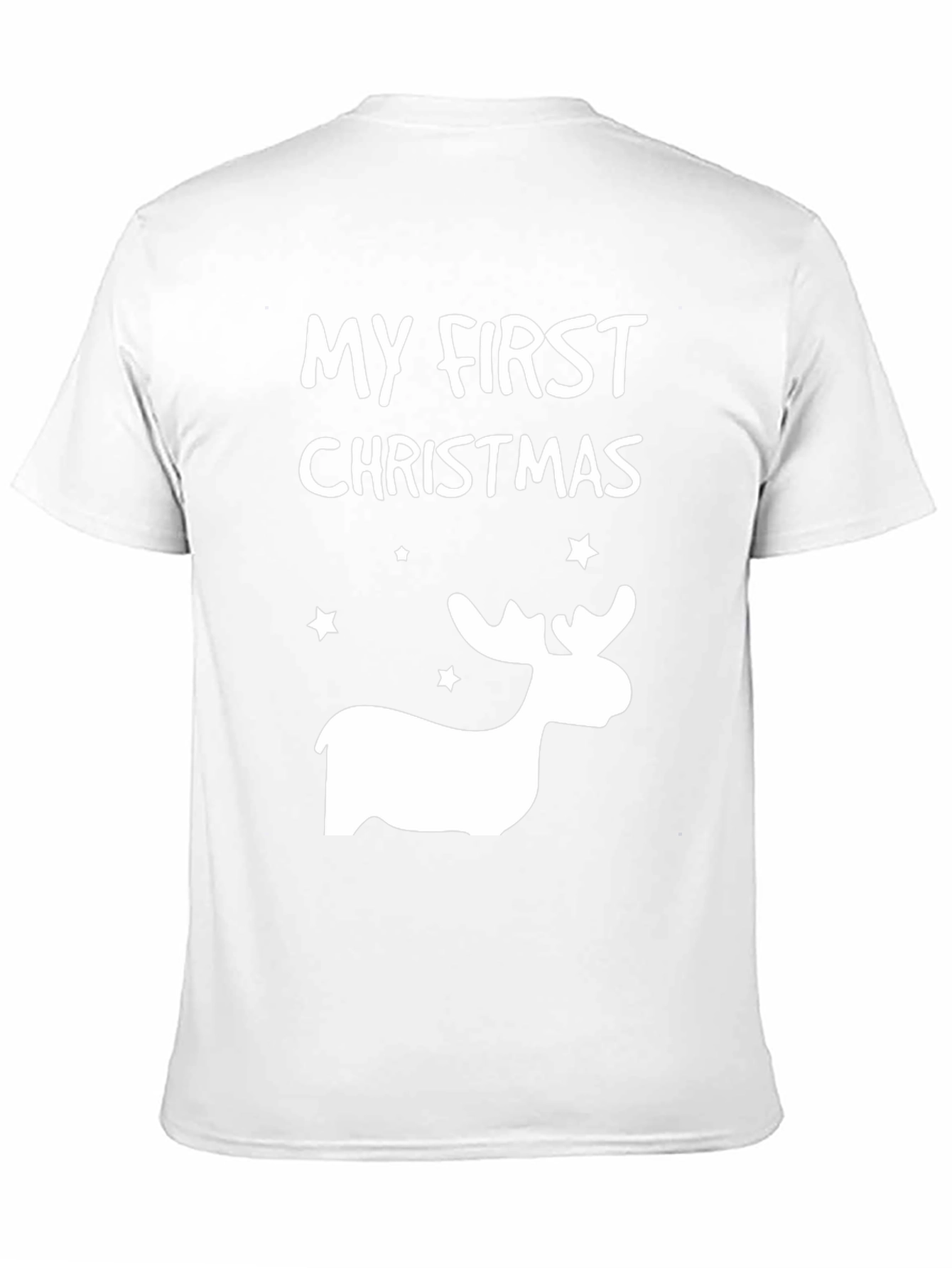 My First Christmas Reindeer T-Shirt - Holiday Apparel