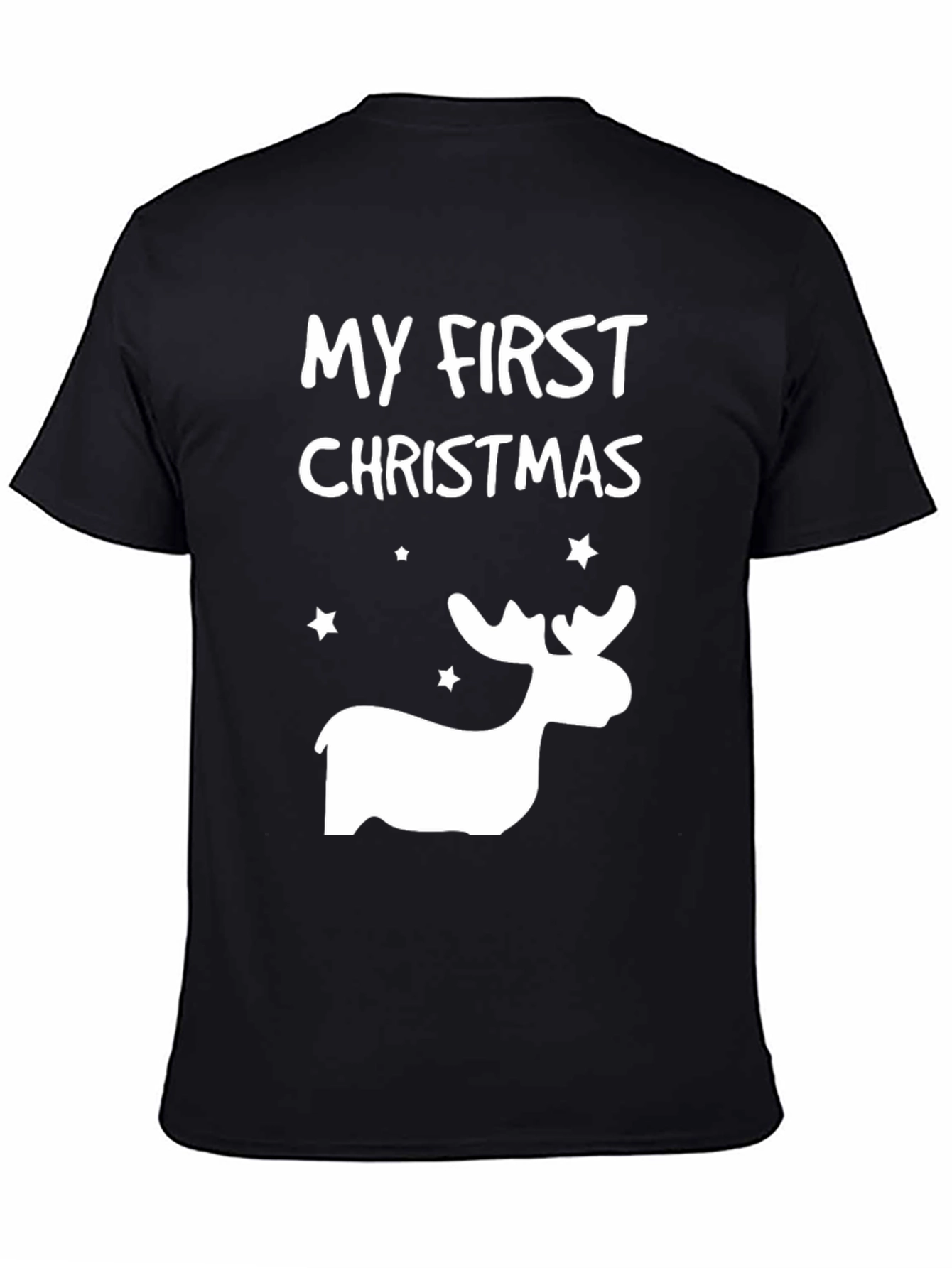 My First Christmas Reindeer T-Shirt - Holiday Apparel