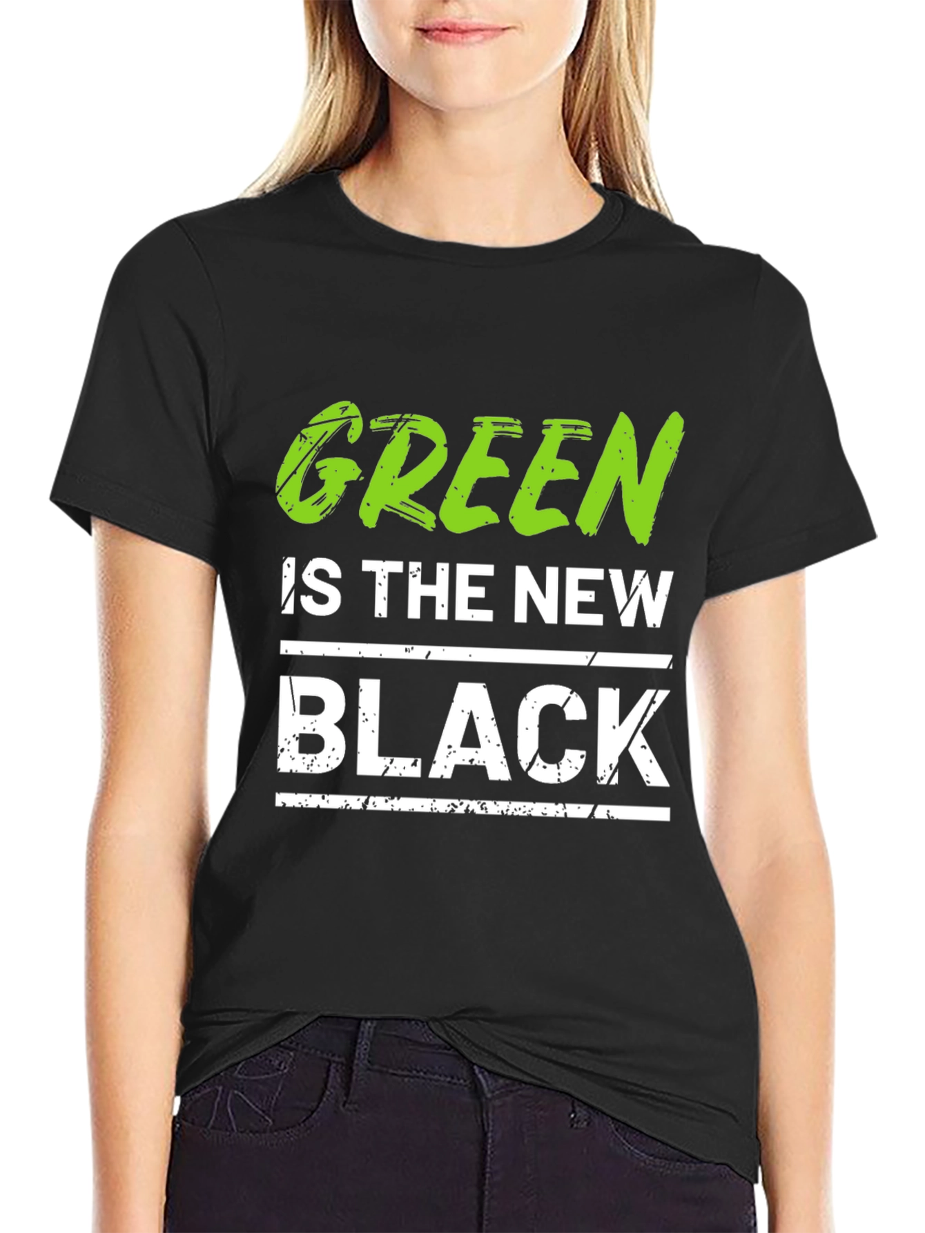 Green is the New Black Graphic Tee