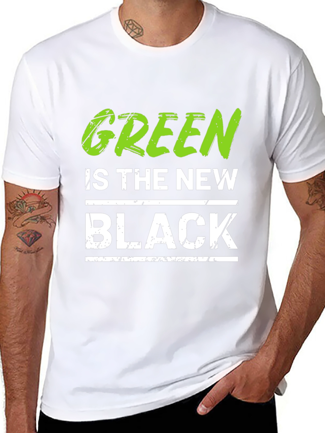 Green is the New Black Graphic Tee