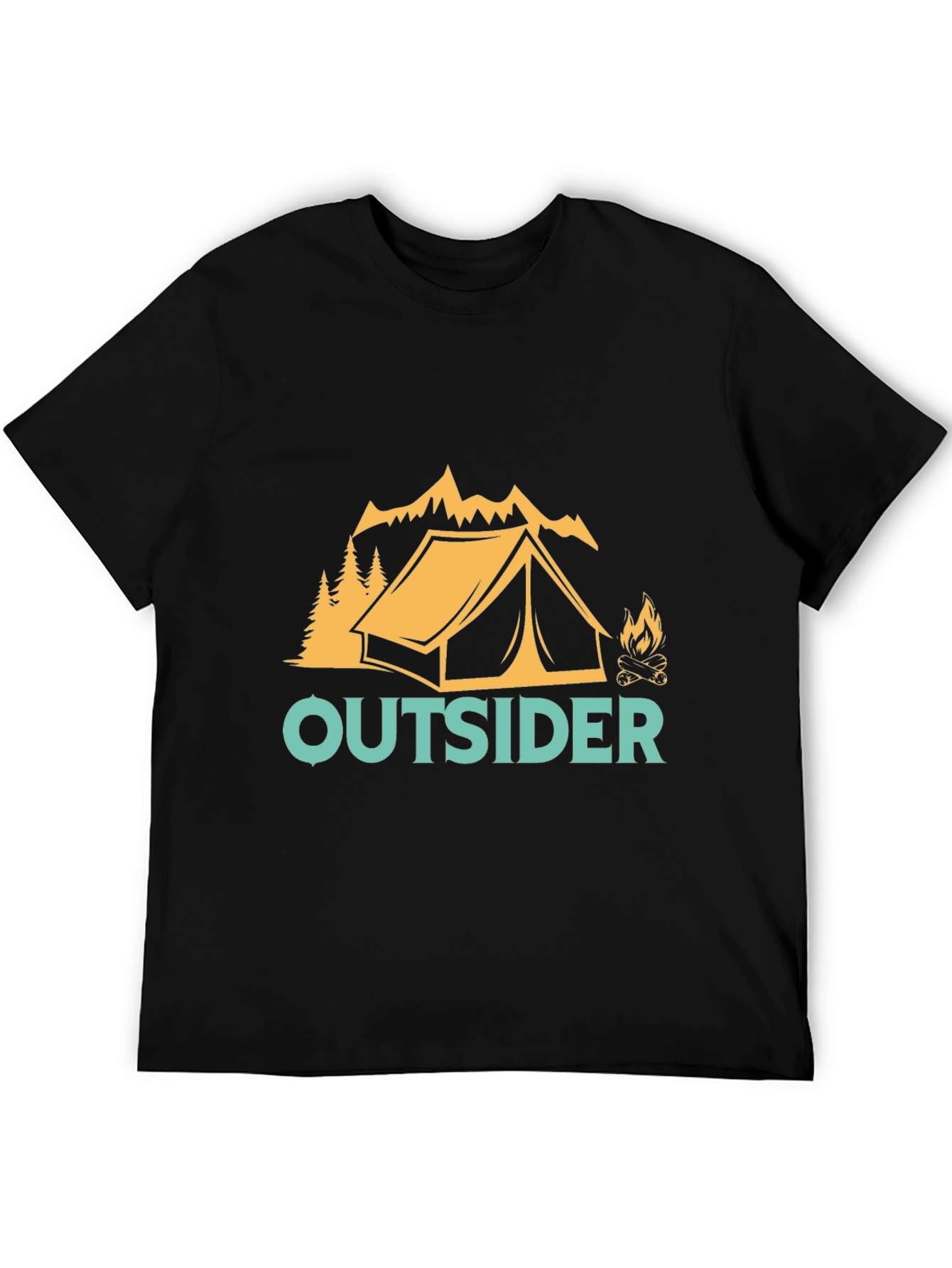 Outsider Camping Graphic Tee - Adventure Awaits
