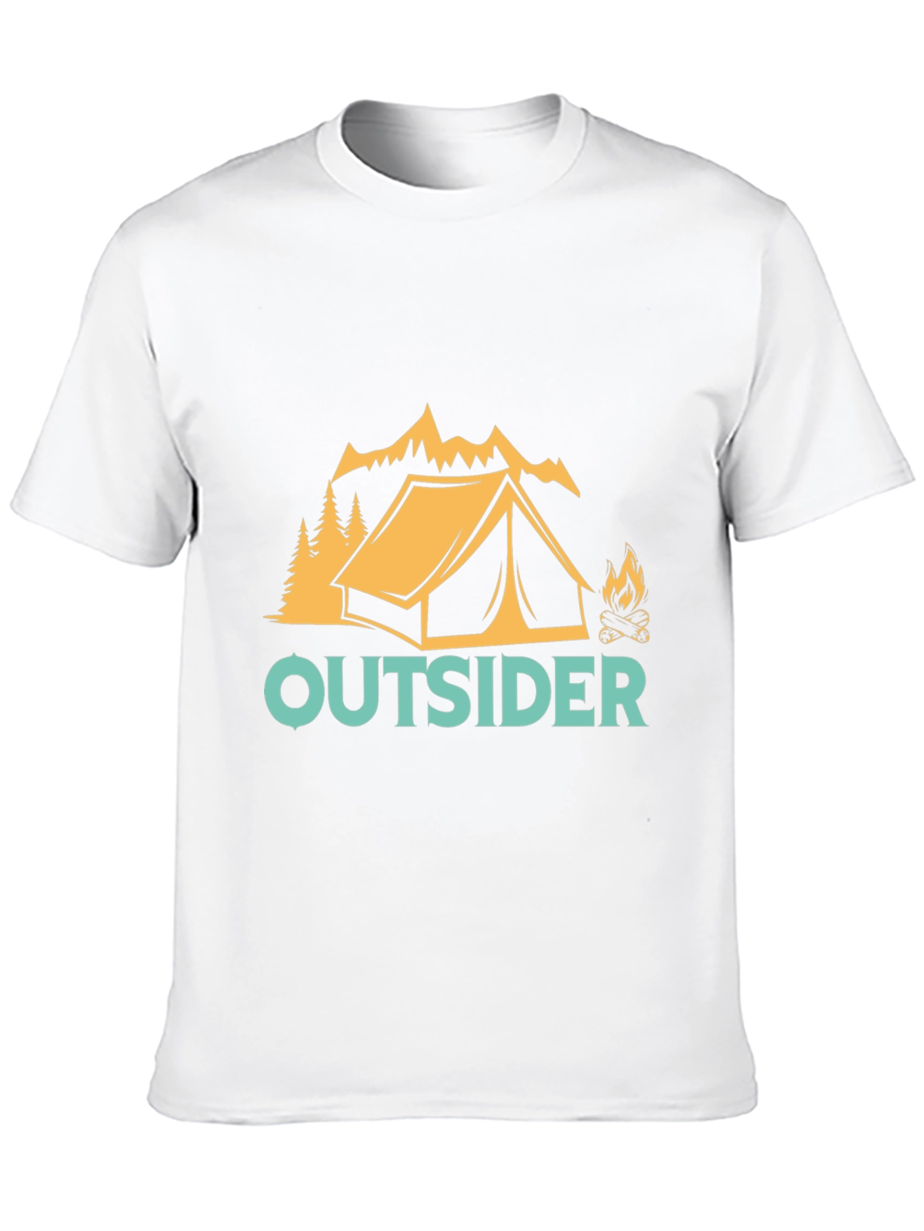 Outsider Camping Graphic Tee - Adventure Awaits