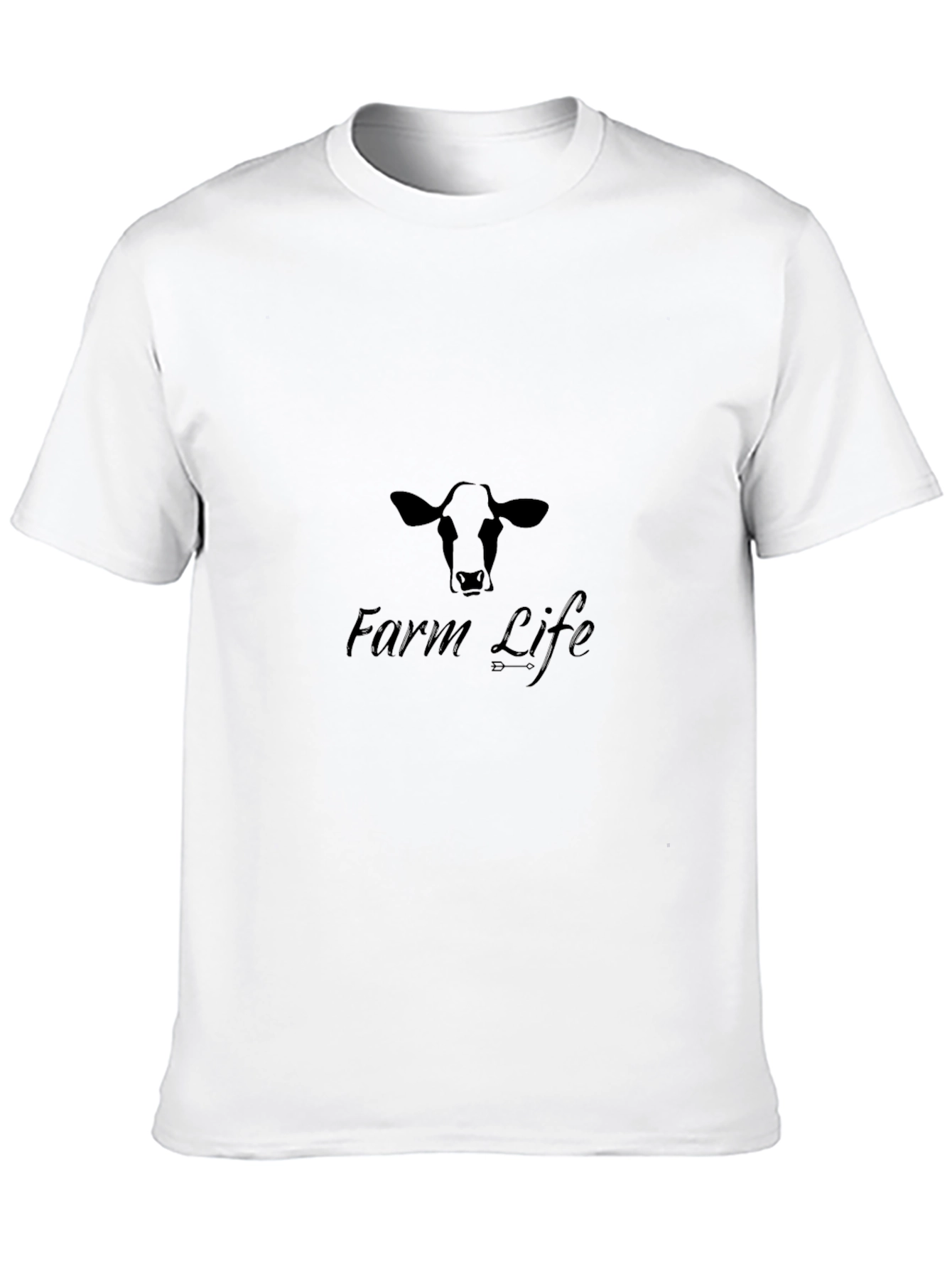 Farm Life Black T-Shirt