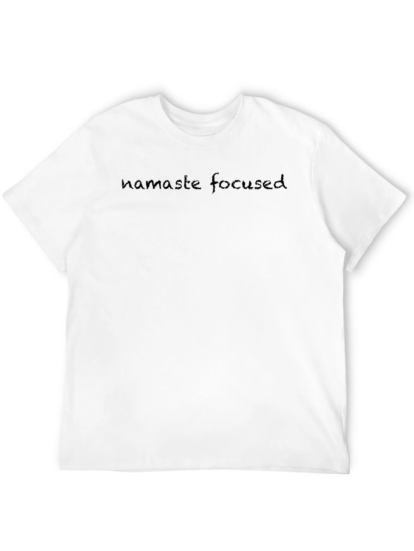 Namaste Focused Black T-Shirt